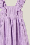 Rachel Ruffle Dress, LILAC DROP - alternate image 2