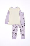 Minnie Mouse Serena Long Sleeve Pyjama Set, LCN DIS VINTAGE LILAC/MINNIE BFF - alternate image 3
