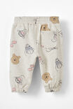 Felix Trackpant Lcn, LCN DIS OATMEAL MARLE/WINNIE THE POOH FACES - alternate image 3