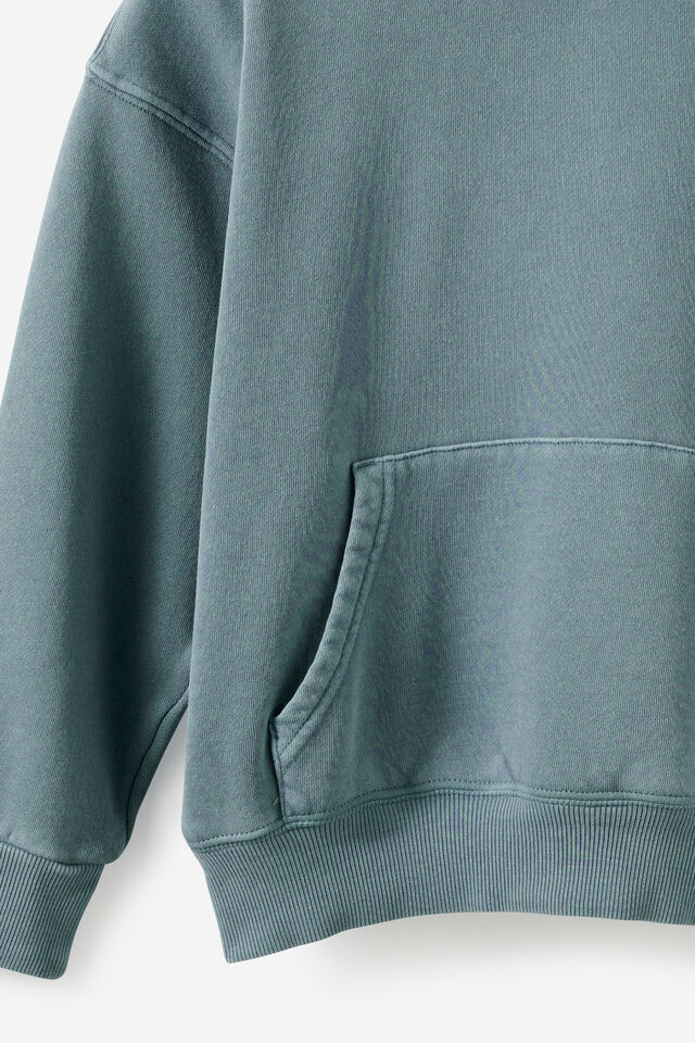 Sammy Oversize Hoodie, WASHED TEAL