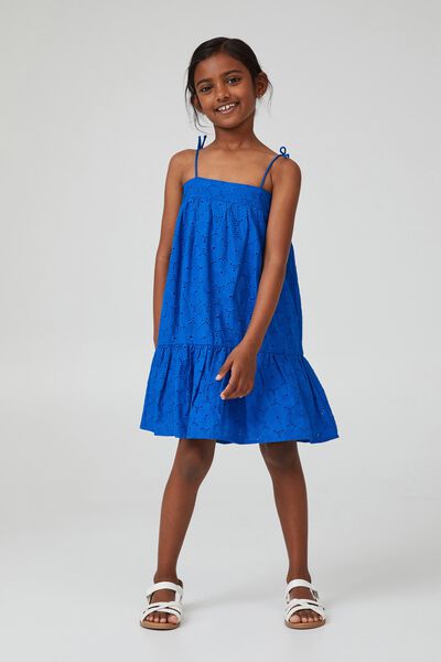 Vestido - Tallulah Sleeveless Dress, BLUE PUNCH