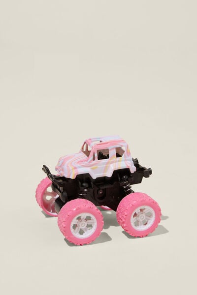 Kids Toy Car, PINK GERBERA/MARBLE