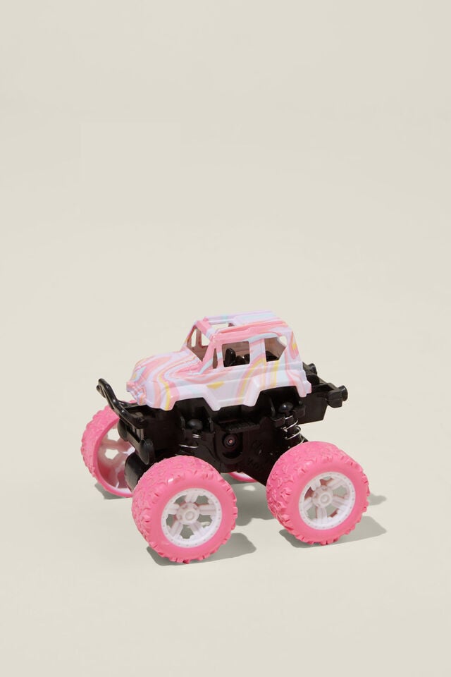 Kids Toy Car, PINK GERBERA/MARBLE