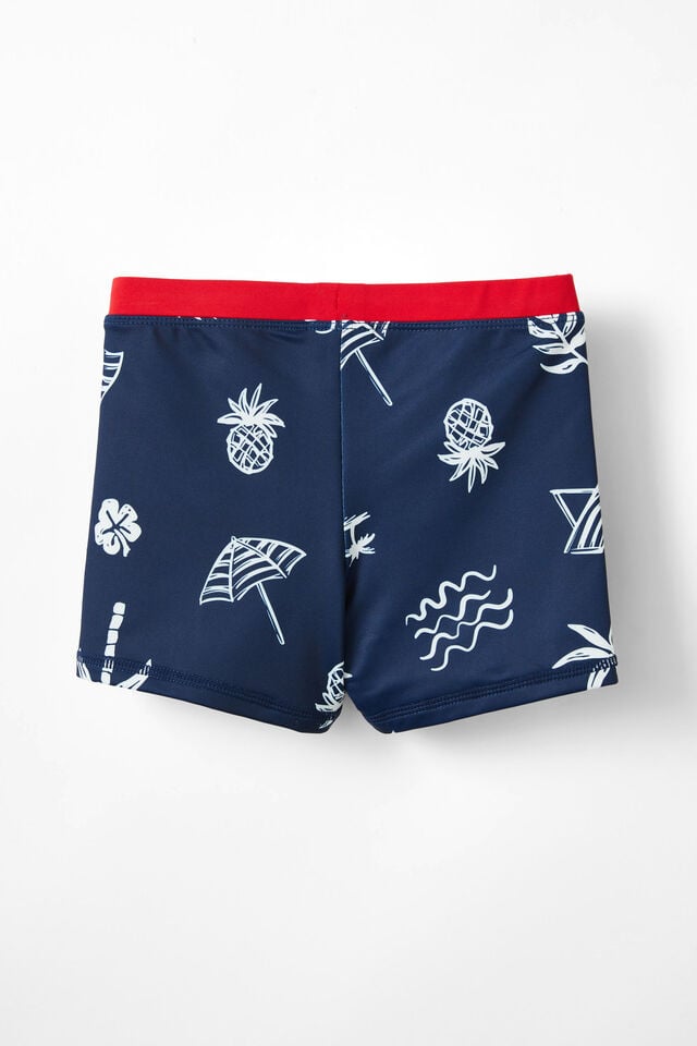 Billy Boyleg Swim Trunk, IN THE NAVY/BEACH