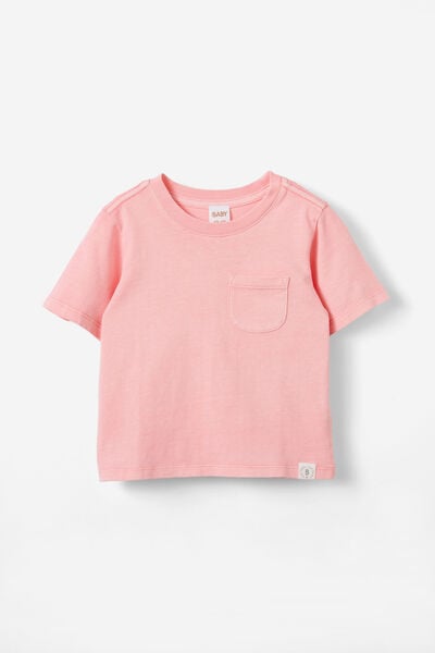 Jamie Short Sleeve Graphic Print Tee, CORAL DREAMS WASH