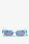 Kids Rachel Rectangle Sunglasses, BARBER BLUE - alternate image 1