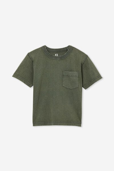 Camiseta - The Essential Short Sleeve Tee, SWAG GREEN WASH