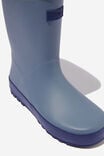 Kids Rainboot, STEEL/IN THE NAVY - alternate image 4