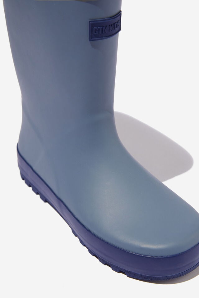 Kids Rainboot, STEEL/IN THE NAVY