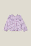 Claire Long Sleeve Top, LILAC DROP/BONNIE DITSY - alternate image 1