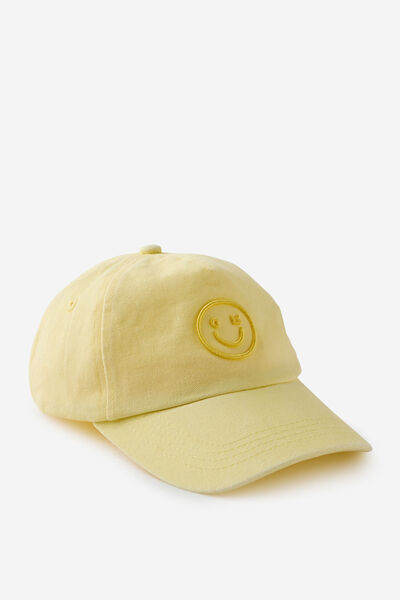 Kids Fun Day Club Cap, BUTTER YELLOW/FUN DAY CLUB