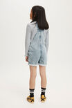 Edith Denim Shortall, BLUE ACID WASH - alternate image 3