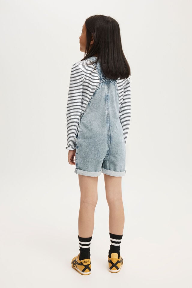 Edith Denim Shortall, BLUE ACID WASH