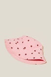 Kids Cord Bucket Hat, BLUSH PINK/EMBROIDERY - alternate image 2
