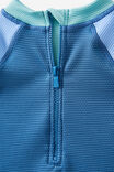 Freddie Rash Vest, PETTY BLUE/SEA TURTLES - alternate image 2