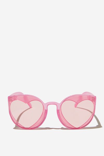 Kids Recycled Sunglasses, BUBBLEGUM POP HEART