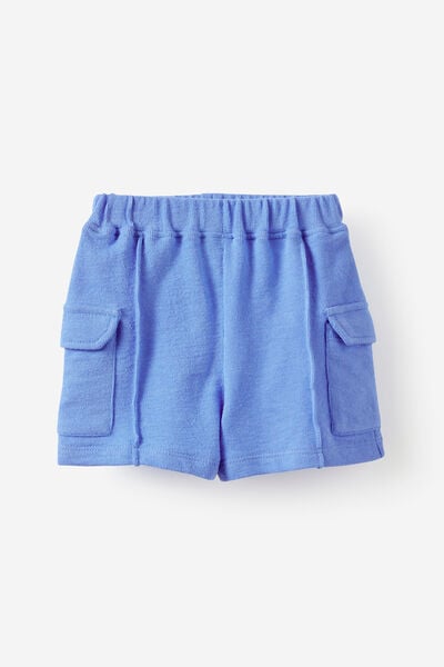 Baby Textured Short, BLUE BONNET