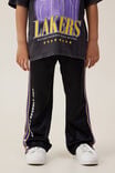 License Jaxon Snap Trackpant, LCN NBA BLACK/LAKERS - alternate image 1
