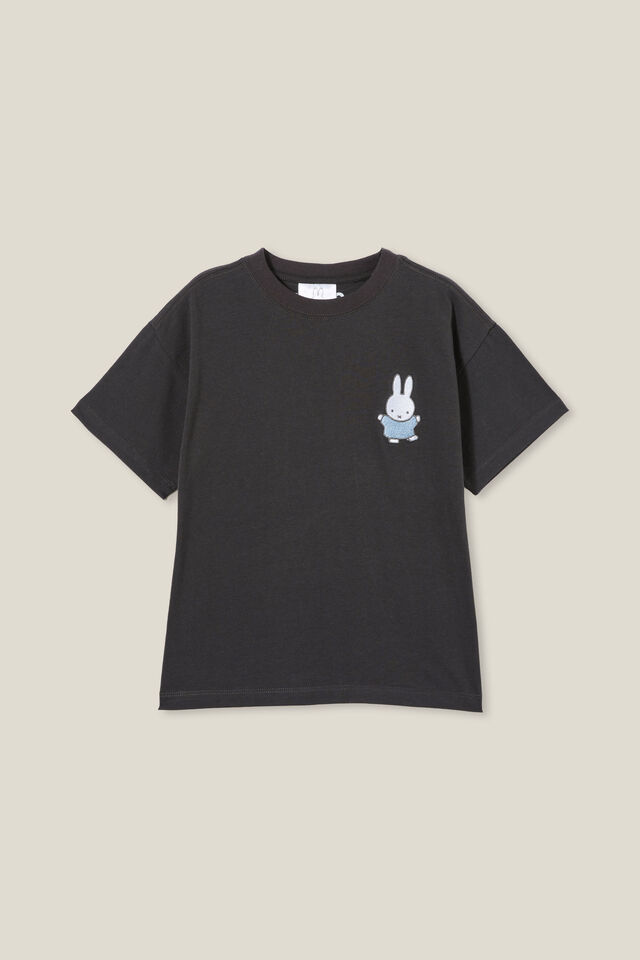 Camiseta - Miffy License Drop Shoulder Short Sleeve Tee, LCN MIF PHANTOM/MIFFY