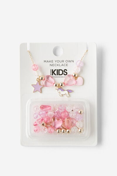 Kids Myo Necklace, LILAC DROP/UNICORN