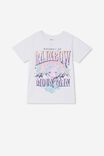 Camiseta - Penelope Short Sleeve Tee, WHITE/RAINBOW MOUNTAIN - vista alternativa 4