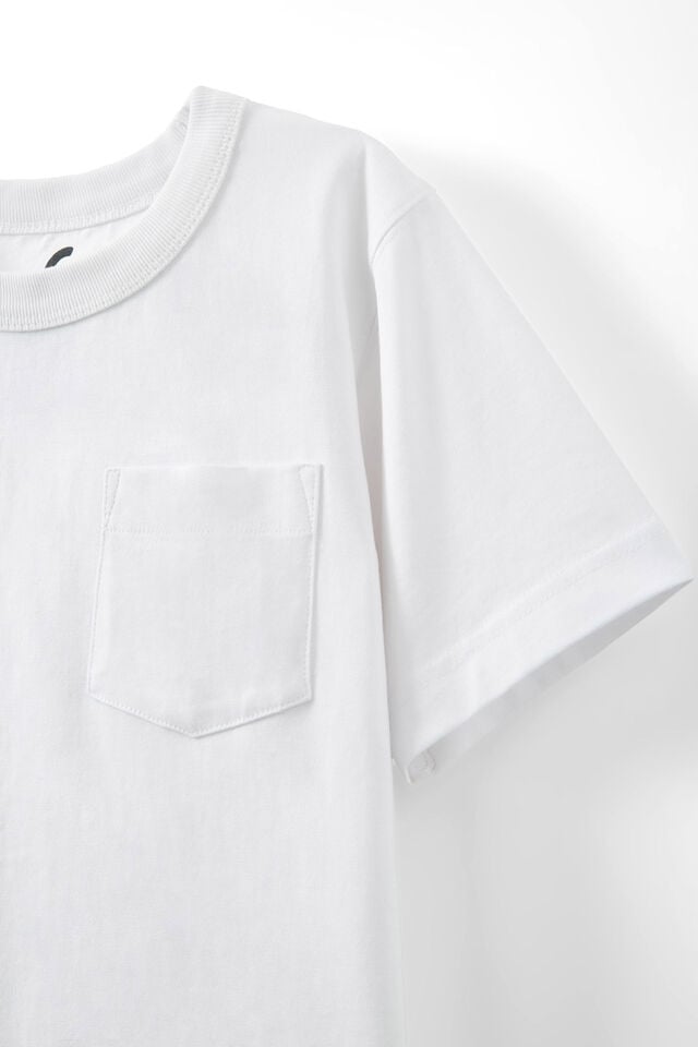 The Essential Short Sleeve Tee, WHITE