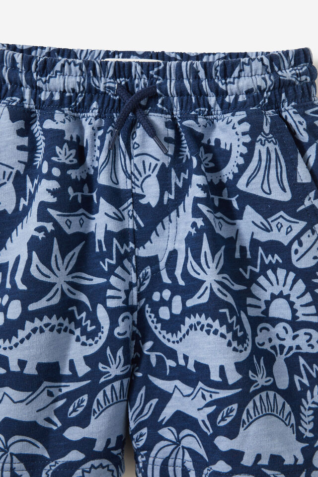 Henry Slouch Short, IN THE NAVY/DUSK BLUE/REVERSE DINO YARDAGE