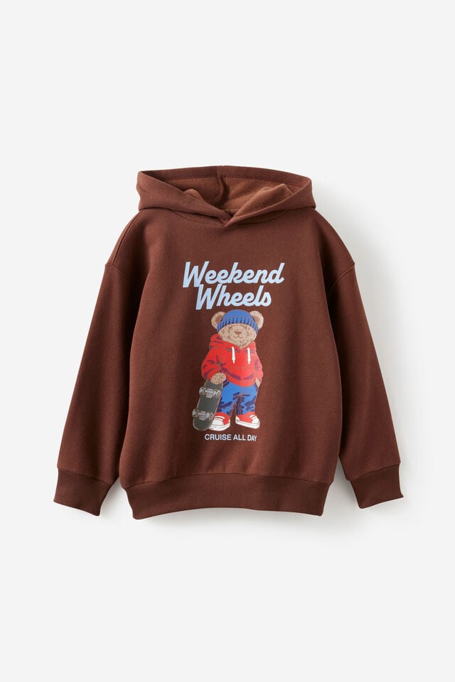 Sammy Oversize Hoodie, ROCKY ROAD/WEEKEND WHEELS