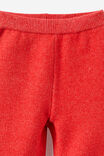 Baby Organic Knit Pant, VARSITY RED MARLE - example image 2