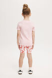 Hailey Bike Short, BLUSH PINK/ANTHURIUM STRAWBERRY - alternate image 3