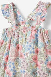 Havana Flutter Sleeve Dress, VANILLA/LOTTIE FLORAL - alternate image 2