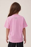 Camiseta - Barbie License Drop Shoulder Short Sleeve Tee, LCN MAT BARBIE SUNGLASSES/PINK GERBERA - vista alternativa 3