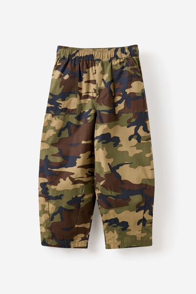 Balloon Utility Pant, WASHED CAMO