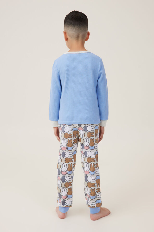 Finley Long Sleeve Pyjama Set License, LCN MIF DUSK BLUE/MIFFY PARTY