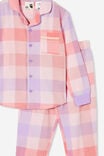 Angie Long Sleeve Pyjama Set, ZEPHYR/WINTER CHECKS - alternate image 2
