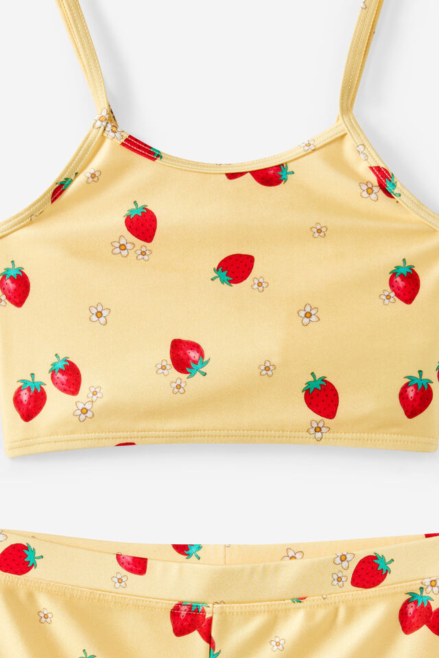 Tahlie Tankini Set, BABY YELLOW/STRAWBERRY