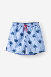 Bailey Board Short, DUSK BLUE/IN THE NAVY PALM - alternate image 1