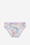 3 Pack Girls Underwear, MARSHMALLOW TIE DYE/UNICORN - alternate image 2