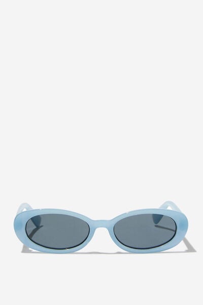 Kids Olivia Oval Sunglasses, DUSK BLUE