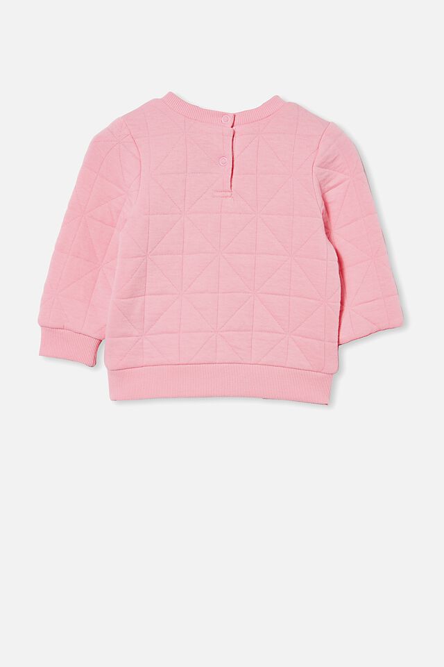 Moletom - Greer Quilted Sweater, CALI PINK