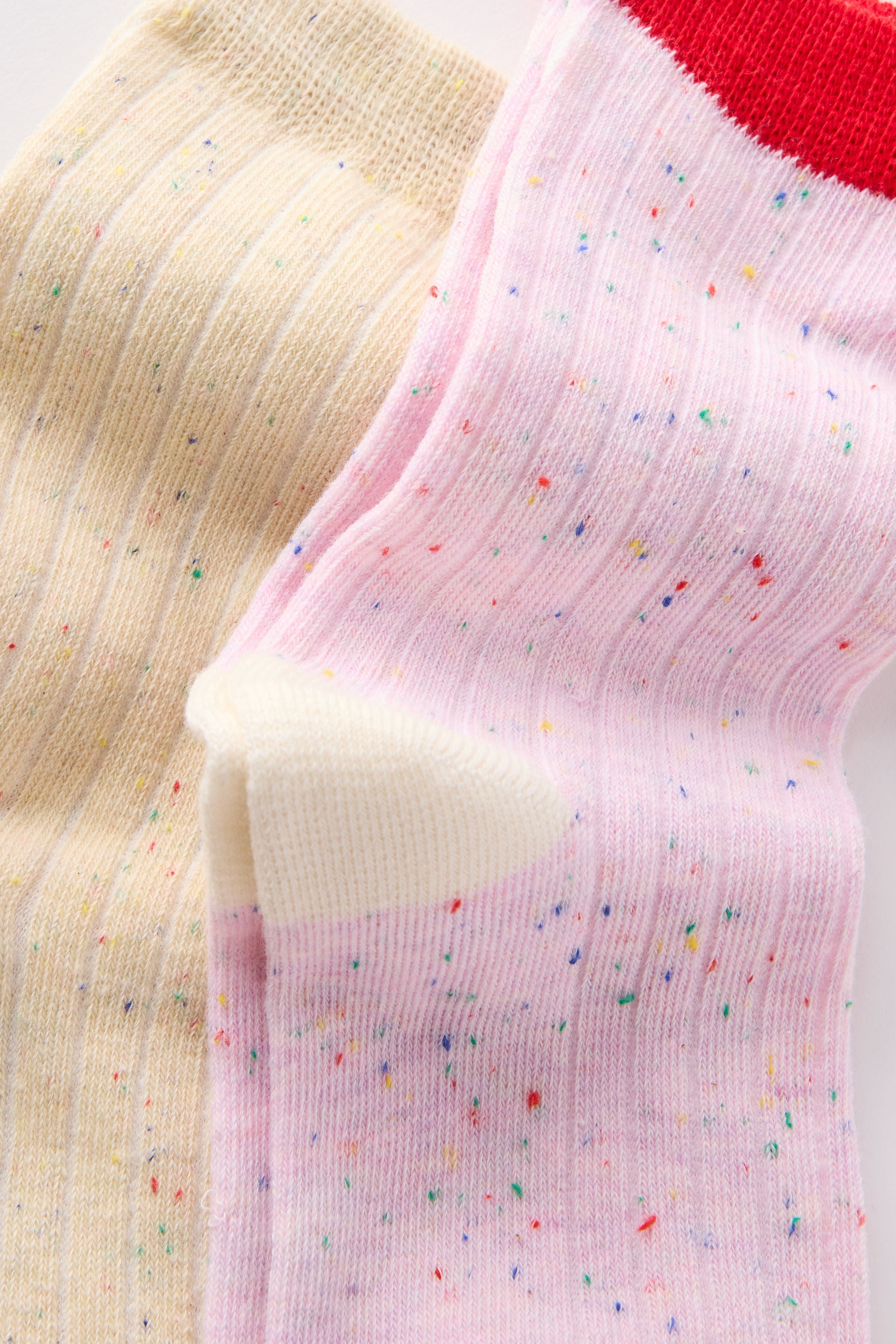 Kids 2Pk Longline Crew Socks
