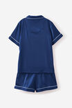Casey Short Sleeve Pyjama Set Personalised, IN THE NAVY - alternate image 3