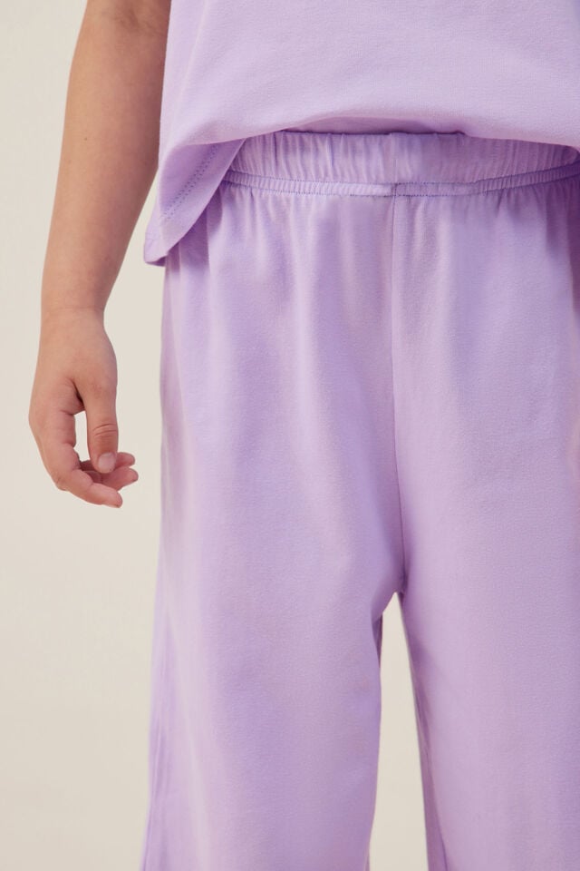 Piper Broderie Pant, LILAC DROP