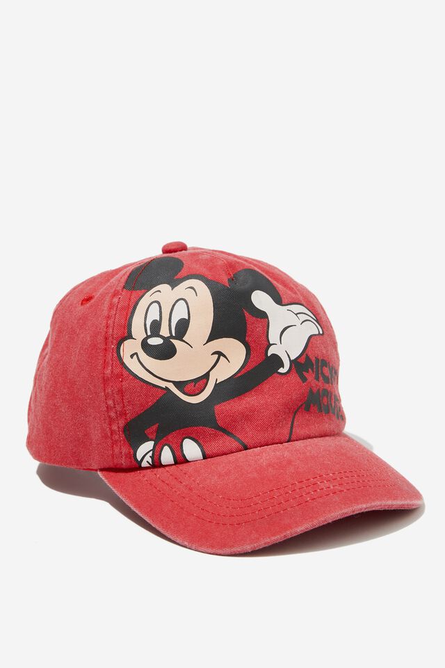Disney Dad Cap, LCN DIS MICKEY MOUSE/FLAME RED