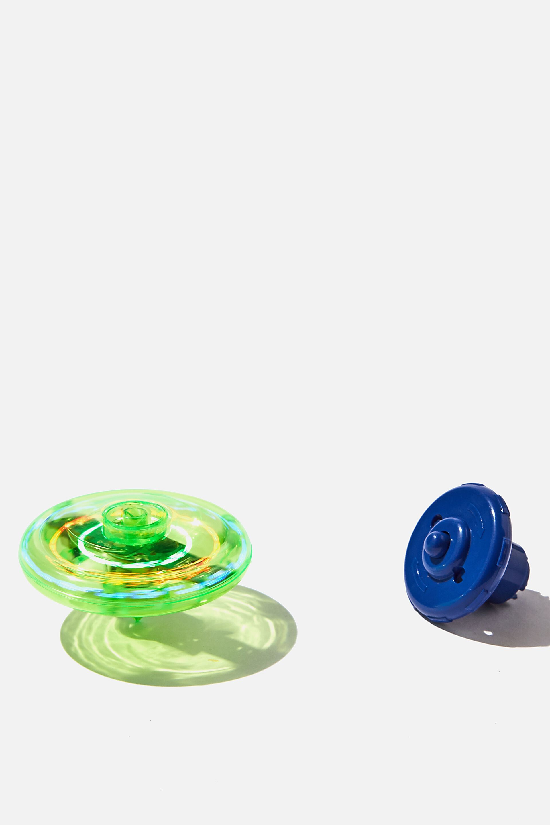 spinning top toy with lights