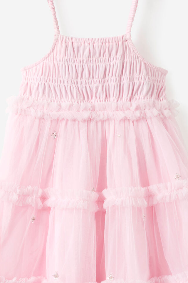 Embellished Dress Up Dress, BALLET PINK