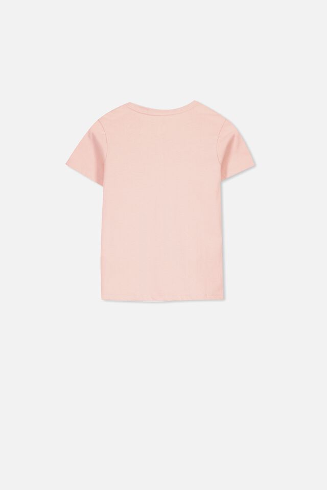 Core Short Sleeve Tee, SILVER PINK