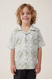 Camiseta - Cabana Short Sleeve Shirt, DEEP SAGE/TILE PALM - vista alternativa 1