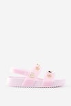 Kids Charm Jelly Sandals, BALLET PINK/CHARMS - example image 1