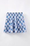 Hallie Tiered Skirt, DUSK BLUE/SANDY FLORAL - alternate image 1